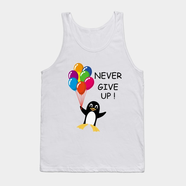 I believe I can fly never give up Tank Top by MasliankaStepan